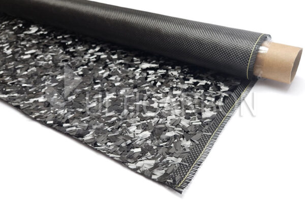 ForgeTEX® Plain Weave Backing Forged Carbon Fiber Fabric 12″ x 35″/31cm x 89cm